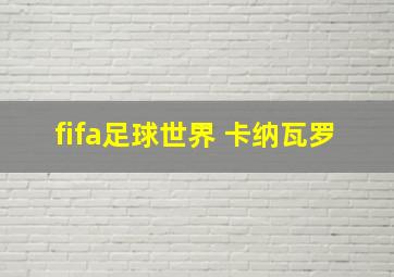 fifa足球世界 卡纳瓦罗